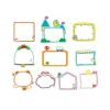 10 Pcs Cute Paper Picture Frame Stickers Baby Growth Record Album Sticker for DIY Journal Scrapbooking Supplies