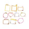 10 Pcs Cute Baby Growth Record Album Sticker Paper Picture Frame Stickers for DIY Journal Scrapbooking Supplies