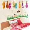 Slipper Party - Wall Decals Stickers Appliques Home Decor