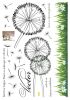 Dandelion On The Field - Large Wall Decals Stickers Appliques Home Decor