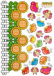 Sunflowers & Bees - Large Wall Decals Stickers Appliques Home Decor