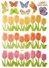 Corner Blossom - Large Wall Decals Stickers Appliques Home Decor