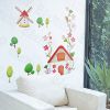 Windmill - Wall Decals Stickers Appliques Home Decor