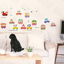 Chu Chu Train-2 - Wall Decals Stickers Appliques Home Decor