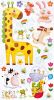 Fun Zoo - Wall Decals Stickers Appliques Home Decor