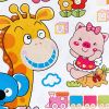 Animal Friends-1 - Wall Decals Stickers Appliques Home Decor