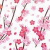 Falling Bloom - X-Large Wall Decals Stickers Appliques Home Decor