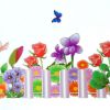 Vibrant Spring - Wall Decals Stickers Appliques Home Decor