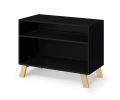 Livia Multi Purpose Changing Table Black/Natural