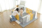 Foldable Baby playpen Baby Folding Play Pen Kids Activity Centre Safety Play Yard Home Indoor Outdoor New Pen