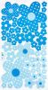 Polka Dot Flowers - Wall Decals Stickers Appliques Home Decor