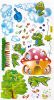 Mushroom House - Wall Decals Stickers Appliques Home Decor