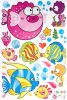 Tropical Fish 2 - X-Large Wall Decals Stickers Appliques Home Decor