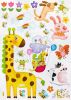 Zoo Party 1 - Large Wall Decals Stickers Appliques Home Decor