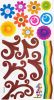 Varied Bloom - Wall Decals Stickers Appliques Home Decor