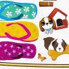 Slipper Party - Wall Decals Stickers Appliques Home Decor