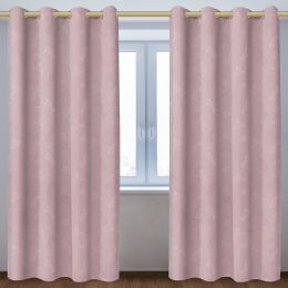 Glow in The Dark/Luminous Blackout Curtain for Room; Grommet Darkening Window Drapes; Kitty; 2 Panels Per Pair (size: 52 * 95 inch)