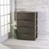 4 Drawer Wide Weave Tower