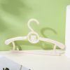 5pcs Baby Clothes Hanger Flexible Racks Plastic Clothing Display Kids Hangers Unmarked Children Coats Hanger Organizer