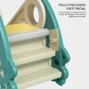 Toddler Slide Climber Set for Indoor Outdoor 3 Steps Freestanding Slide; Suitable Age1-5 Years Old Children Easy Set Up Baby Playset